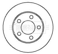 BORG & BECK Тормозной диск BBD4236